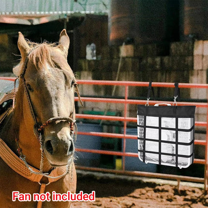 Hanging Stable Fan Bag Portable Durable for Barn Horse Stall Cooling Fan Cover