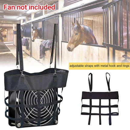 Hanging Stable Fan Bag Portable Durable for Barn Horse Stall Cooling Fan Cover