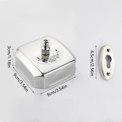 2.8m Invisible Clothesline Indoor Retractable Stainless Steel Wire Sturdy