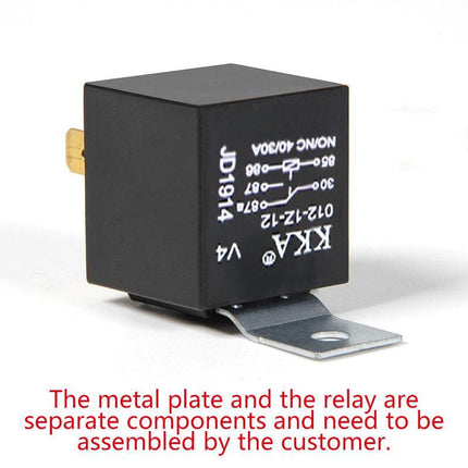 10X 40A 30A 12V Car SPDT Automotive Relay DC 5 Pin with Harness 5 Wires Durable