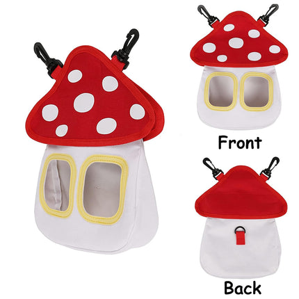 Small Animal Hay Feeder Bag for Rabbit Hamster Bite Resistant Easy to Clean