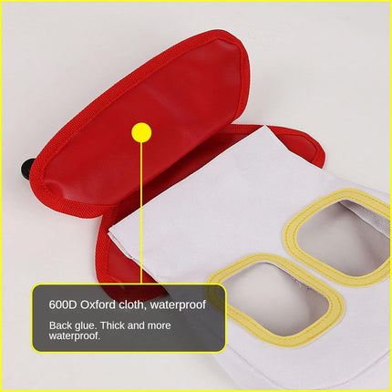 Small Animal Hay Feeder Bag for Rabbit Hamster Bite Resistant Easy to Clean
