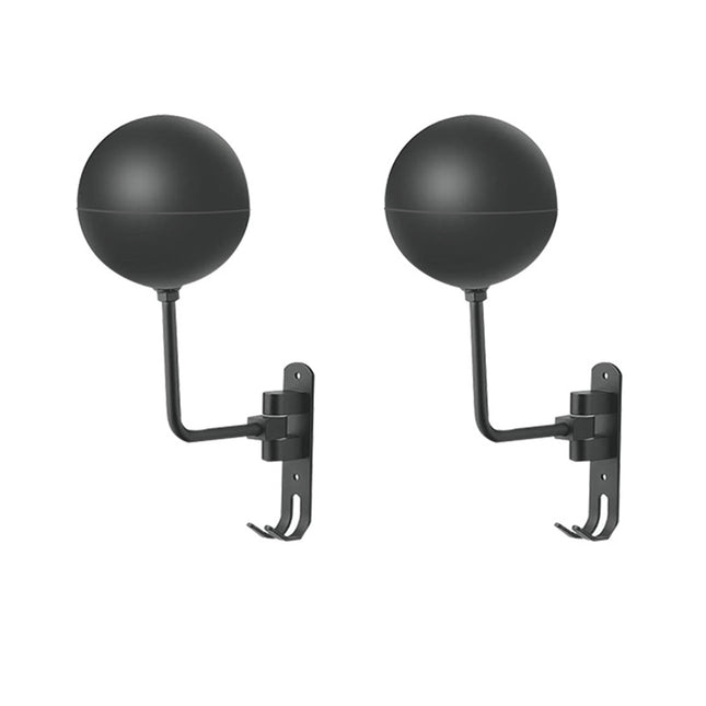 2PCS Motorcycle Helmet Rack Hole free Hat Display Wall Hanging Holder Rack