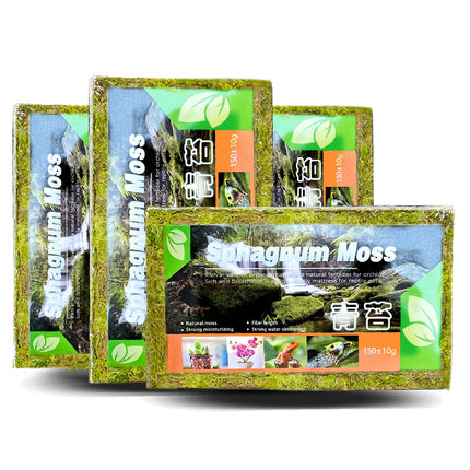 Compressed Moss Pad Reptile Moisturizing Mat Snake Lizard Amphibian Terrarium