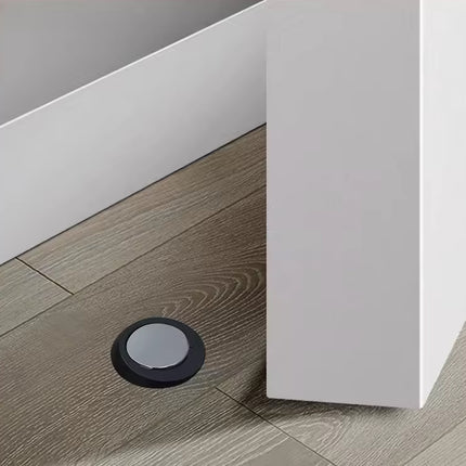 Concealed Magnetic Door Stopper Bedroom Bathroom Floor Holder Door Obstruction