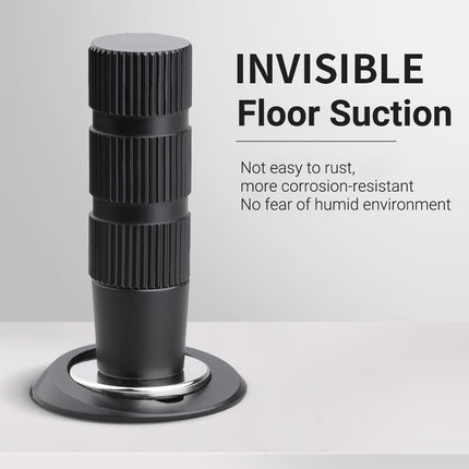 Concealed Magnetic Door Stopper Bedroom Bathroom Floor Holder Door Obstruction