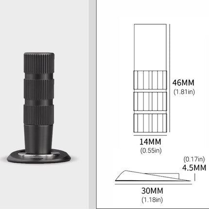 Concealed Magnetic Door Stopper Bedroom Bathroom Floor Holder Door Obstruction