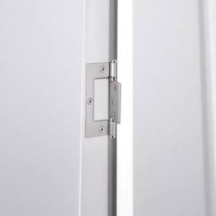 2PCS Stainless Steel Square Hinges Interlocking Design for Door Folding Cabinet