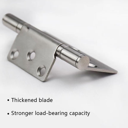 2PCS Stainless Steel Square Hinges Interlocking Design for Door Folding Cabinet