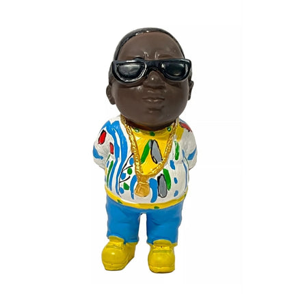 New Rapper Star Cool Hip Hop Guy Ornaments Creative Desktop Statue Home Decorate