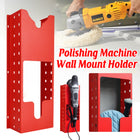 Multi-Functional Wall-Mounted Polisher Storage Rack Space-Saving Easy to Install