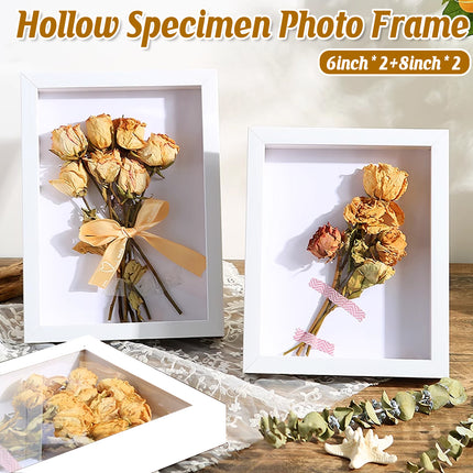 4pcs Shadow Box Photo Frame Deep Picture Display Wall Art Craft Hanging Frame
