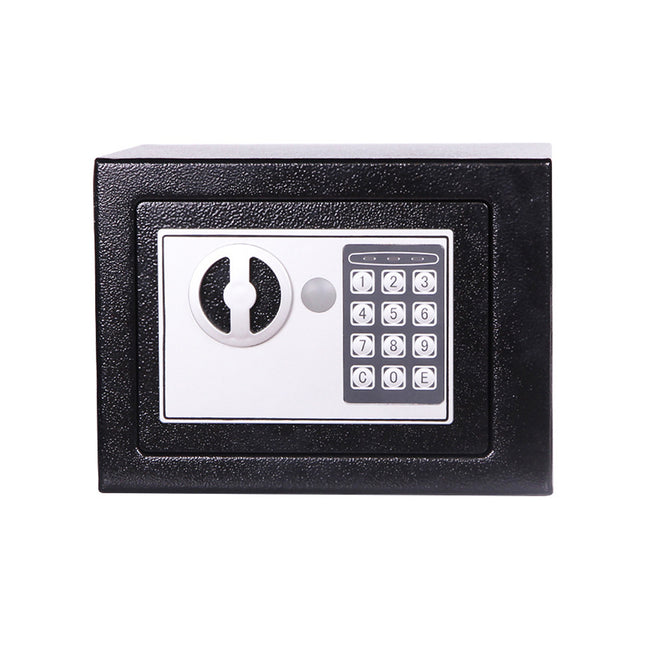 Digital Home Safe Box Keypad Lock Compact Security Cash Jewellery Storage