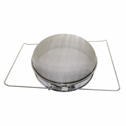Honey Filter Double Sieve Screen Stainless Steel Strainer Beekeeping Equipment