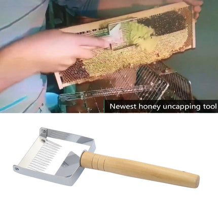 Beekeeping fork Uncapping Honey-Fork Scraper For Beekeeping Apiculture-Bee Tool
