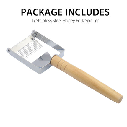 Beekeeping fork Uncapping Honey-Fork Scraper For Beekeeping Apiculture-Bee Tool