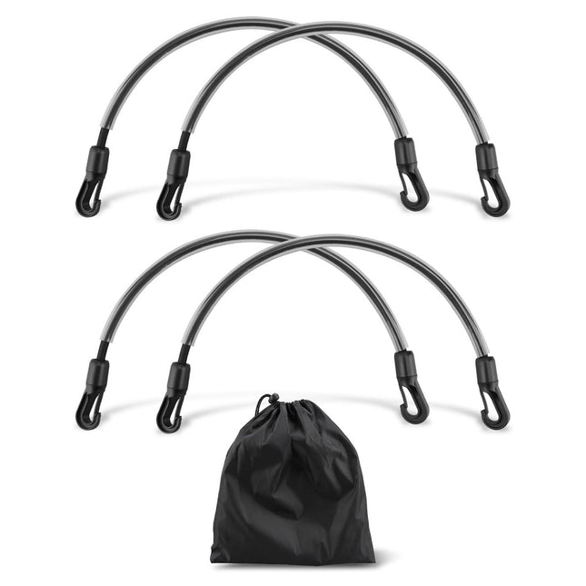 5PCS Elastic Horse Blanket Straps with Double Clips for Riding Training Stable