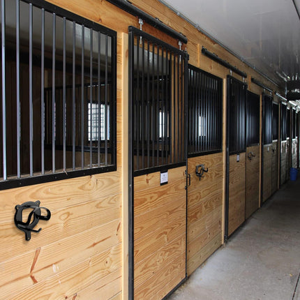 Horse Stable Tack Hooks Metal Bridle Rack Wall-Mounted Heavy Duty Accessories