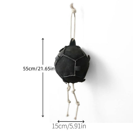 Interactive Horse Carrot Treat Feeder Toy Hanging Puzzle Ball for Stables