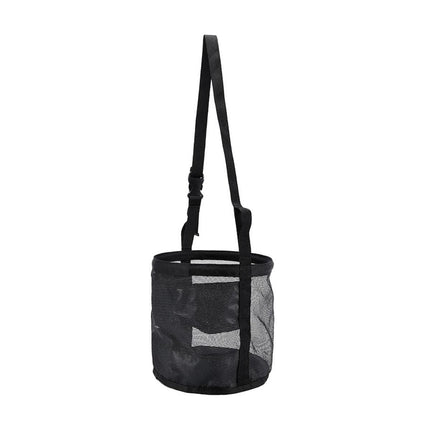Horse Hay Feeding Bags Neck Mouth Feeding Bags for Horses Slow Feed Hay Storage