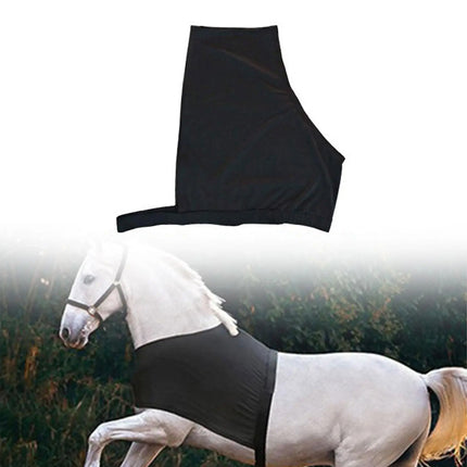 Horse Fly Repellent Vest Back Heart Shape Mesh Cover Breathable Anti Mosquito