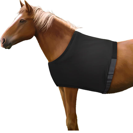 Horse Fly Repellent Vest Back Heart Shape Mesh Cover Breathable Anti Mosquito