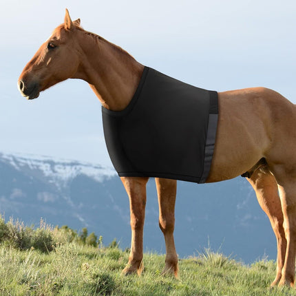 Horse Fly Repellent Vest Back Heart Shape Mesh Cover Breathable Anti Mosquito