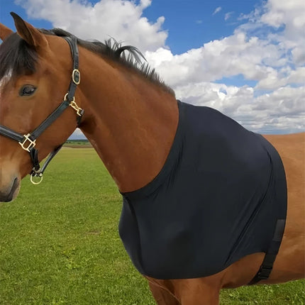 Horse Fly Repellent Vest Back Heart Shape Mesh Cover Breathable Anti Mosquito