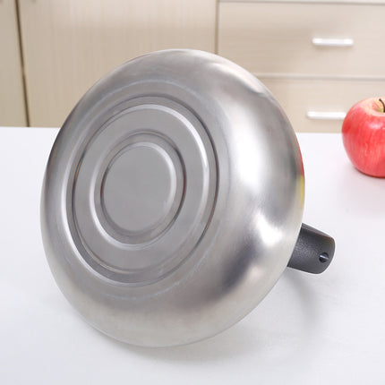 Stainless Steel Whistling Kettle 3L Matte Silver Stove Top Induction Gas Teapot