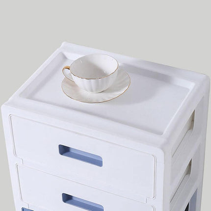 5-Tier Plastic Storage Drawers Organizer Kids Bedroom Wardrobe Cabinet Chest