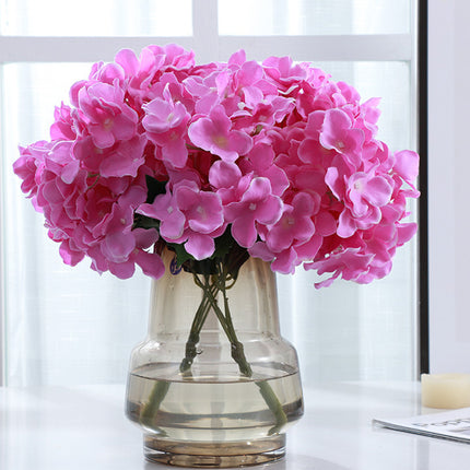 3pcs Hydrangea Bouquet Home Decoration Flower Artificial Simulation Floral
