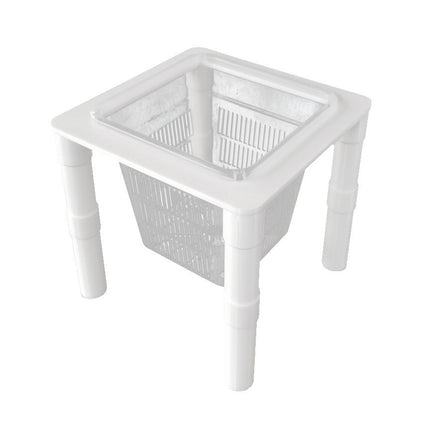 Aquarium Hydroponic Plant Basket Fish Tank Planter Holder Adjustable Legs