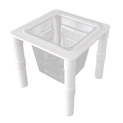 Aquarium Hydroponic Plant Basket Fish Tank Planter Holder Adjustable Legs