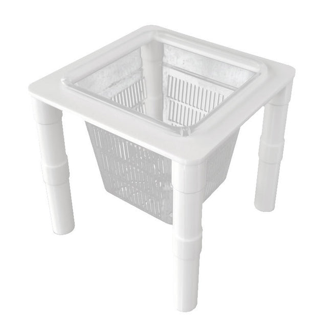 Aquarium Hydroponic Plant Basket Fish Tank Planter Holder Adjustable Legs