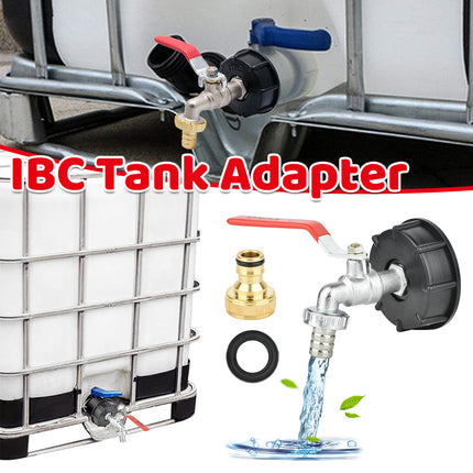 Water Tank Adapter Connector Hose Pipe Fitting Garden Tap Fuel Converter Use