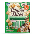 INABA Churu Bites Chicken Wraps With Tuna Recipe Dog Treat 8X96g