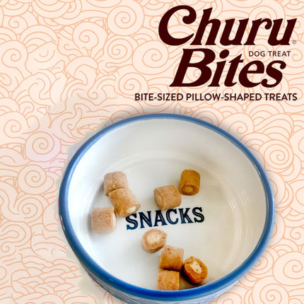 INABA Churu Bites Chicken Wraps With Tuna Recipe Dog Treat 8X96g
