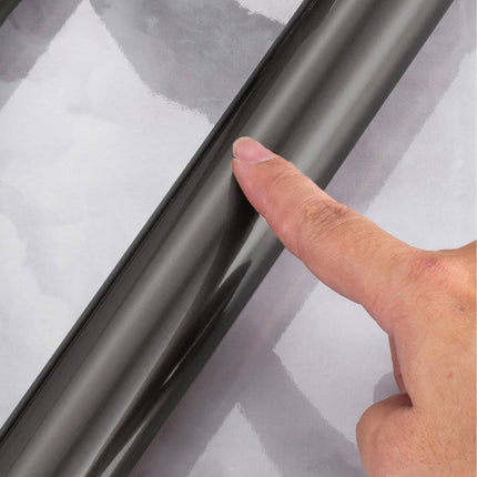 Black Door Pull Handle 500 or 600mm Total Length