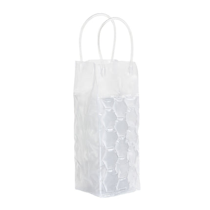 Reusable Ice Wine Bottle Cooler Bags 5 Pack 3 Colours