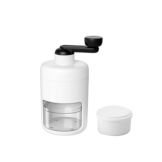 Home Small Hand Crank Ice Crusher Durable for Home Kitchen Bar Easy Operation