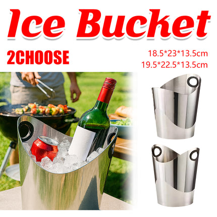Stainless Steel Ice Bucket Hotel Extra Large Luxury Wine Champagne Bucket