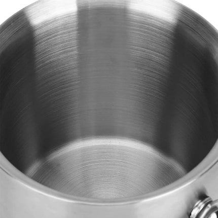 1.6L/3L Stainless Steel Ice Bucket with Handle Home Bar Party Use Durable