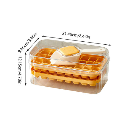 Large Capacity Press Ice Cube Tray Ice Mold for Party Bar Home Accessories