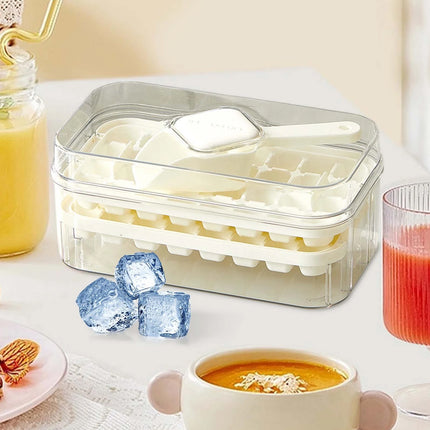 Large Capacity Press Ice Cube Tray Ice Mold for Party Bar Home Accessories