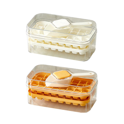 Large Capacity Press Ice Cube Tray Ice Mold for Party Bar Home Accessories