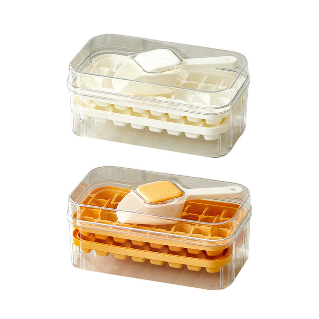 Large Capacity Press Ice Cube Tray Ice Mold for Party Bar Home Accessories