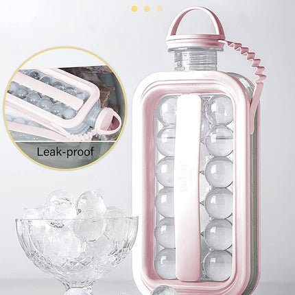 Portable Mold Kettle Water Bottle Ice Cube Kettle BPA Free Leakproof Food Grade