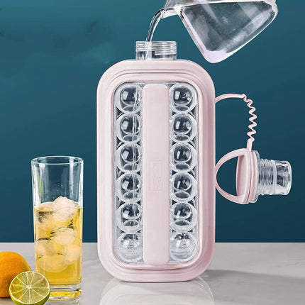 Portable Mold Kettle Water Bottle Ice Cube Kettle BPA Free Leakproof Food Grade