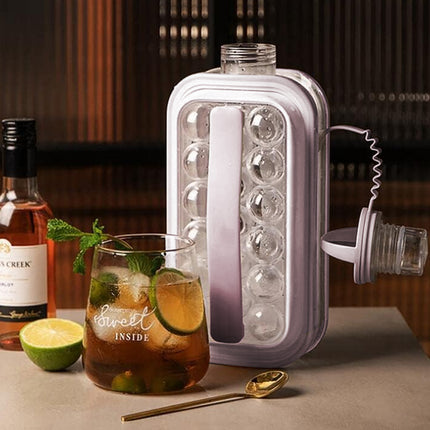 Portable Mold Kettle Water Bottle Ice Cube Kettle BPA Free Leakproof Food Grade