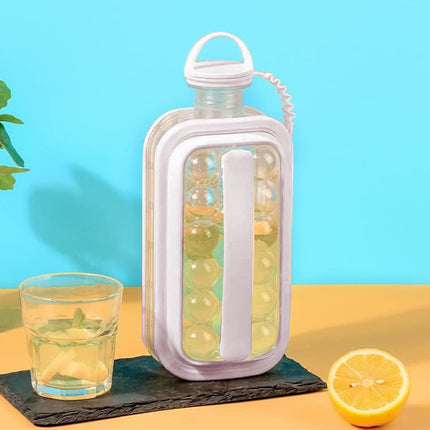 Portable Mold Kettle Water Bottle Ice Cube Kettle BPA Free Leakproof Food Grade